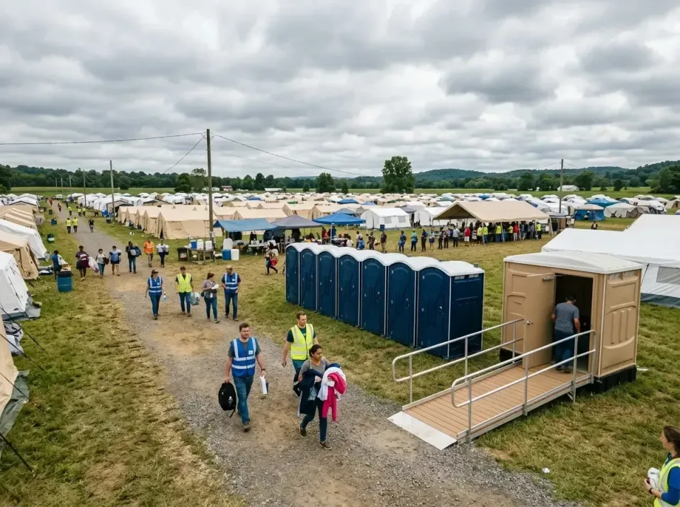 disaster-relief-camp-restrooms-010 — frequently asked questions, Dumpster & Portable Bathrooms Rental in Mullens, WV